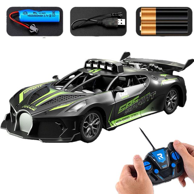 Scale Remote Control High Speed Sports Racing Toy Car Kids Gift Birthday