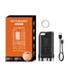 thumbnail image 2 of Mini Linterna Mini EDC Linternas 900LM USB Tipo-C Carga Llavero Antorcha Luz (Negro), 2 of 8