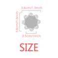 thumbnail image 2 of Botanique S art Motif Fleur Broche Broche Bijoux pour les Filles, 2 of 3