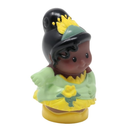 Replacement Part for Collectible Fisher-Price Little People Princess Castle Playset X6028 - Replacement Princess Tiana Figure Holding Frog Naveen - Talking Castle Base