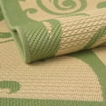 thumbnail image 5 of Unique Loom Gate Indoor/Outdoor Botanical Rug Green 7' 1" x 10' Rectangle Border Traditional Perfect For Patio Deck Garage Entryway, 5 of 8