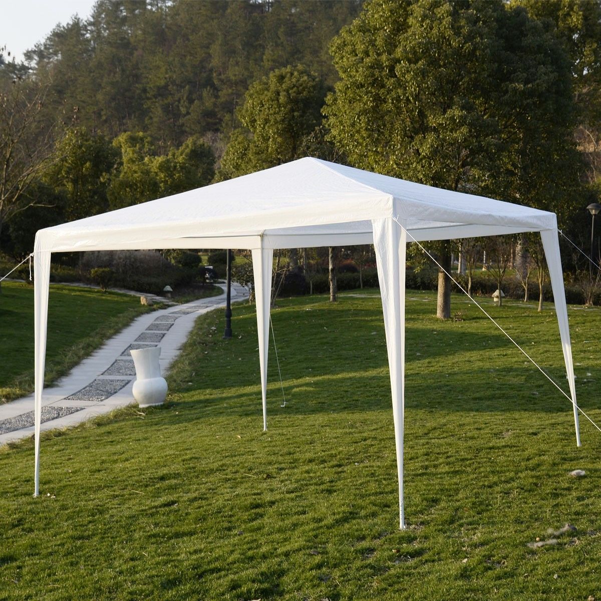 Costway 10'x10' Heavy duty Party Tent Canopy Gazebo Patio Wedding Events