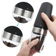 thumbnail image 5 of Deago Electric Gravity Salt and Pepper Grinder with Adjustable Coarseness Automatic Pepper and Salt Mill Grinder Battery Powered with LED Light, 1PCS, 5 of 11