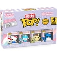 thumbnail image 2 of Mini Vinyl Figure Set – Cute Character Kitty 4‑Pack with Display Shelf – Boxed Collectible, 2 of 5