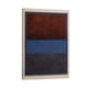 thumbnail image 1 of Póster de arte de pared con impresión de Mark Rothko Rust And Blue de 1953, regalos, impresiones para dormitorio, decoración del hogar, cuadros colgantes, carteles de pintura en lienzo de 12 x 18, 1 of 6