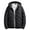 Black, variant on zfhfof Men's Long Winter Parka Coats Plus Size Warm Hooded Windbreaker Padded Quilted Puffer Jackets Full Zip Outwear with Pocket