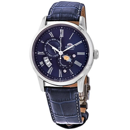 Orient Sun And Moon Version 3 Automatic Blue Dial Men's Watch (Best Version Of Blue Moon)