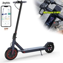 JOYHIS Classic Electric Scooter 8.5'' Tires Max 56 KM Range 350 Motor, Max 19 MPH Speed Dual Braking Folding Commuting E-Scooter