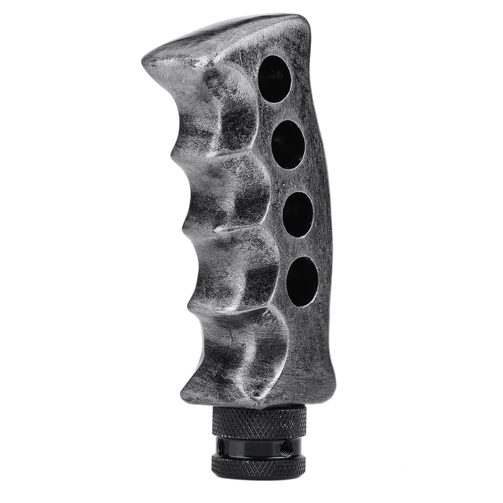 Universal Black Gun Handle Grip Car Manual Gear Shift Knob Lever Hilt Column