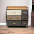 thumbnail image 1 of Nola Home Dresser Storage Organizer, Fabric Drawers Closet Shelves for Bedroom Bathroom with Fabric Bins for Clothing Blankets, 1 of 5