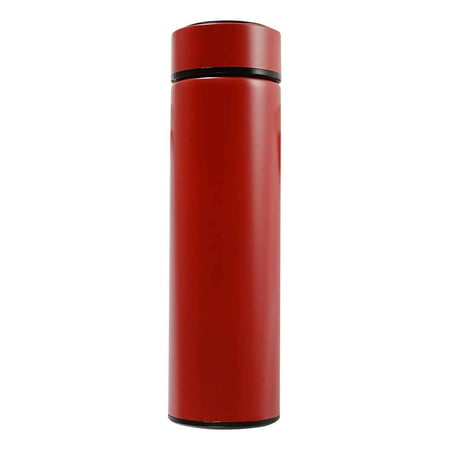 

Clearance! sgeqmo Insulated bottle Coffee bottle Tea Infuser Bottle Smart Sports Water Bottle with LED Temperature Display Double Wall Vacuum Insulated Water Bottle Stay Hot for 24 Hrs Cold for 24 Hrs
