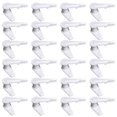 thumbnail image 1 of MasteelfCA 100pcs Ceiling Lampshade Clips Rotatable Lamp Holders Light Cover Clamps, 1 of 7