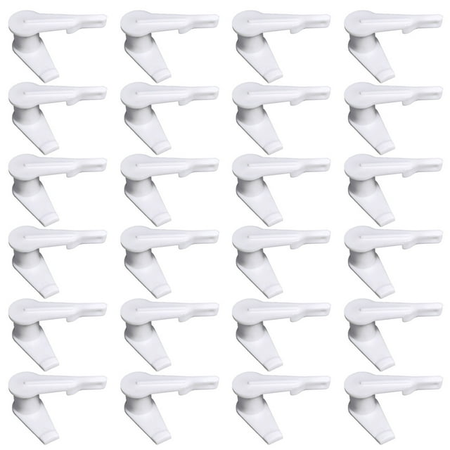 MasteelfCA 100pcs Ceiling Lampshade Clips Rotatable Lamp Holders Light Cover Clamps