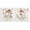 Mushroom Cottage Duo, variant on Stupell Industries Transitional Traditional Floral Falling Petals 2pc Canvas Art Set, 17 x 17 each, by Carol Robinson