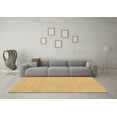 thumbnail image 3 of Ahgly Company Indoor Square Abstract Brown Contemporary Area Rugs, 5' Square, 3 of 4
