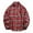 Red, variant on BLTIBY Mens Flannel Shirt Jacket Fall Winter Plaid Printed Long Sleeve Coat Button Down Thick Outwear with Pockets Green M