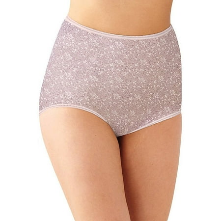 Women's Bali 2633 Skimp Skamp Brief Panty (Pink Chic 10)