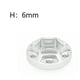 thumbnail image 3 of Adaptador de Ensanchamiento de Cubos Hexagonales de Rueda 2 Uds Sunnimix para Llanta de Rueda Axial 1/10 D90, 3 of 7