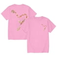 thumbnail image 3 of Boys and Girls Short Sleeve T Shirts Trendy Casual Girls Shirts Size 10-12 Print Crewneck Tees Shirts Unisex Kids Graphic Tees Size 7-8 Years,1-Pink, 3 of 3
