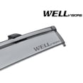 thumbnail image 4 of Wellvisors Side Window Visors Deflectors Rain Guards With Black Trim for 2018-2023 Hyundai Kona 3-847HY018, 4 of 7