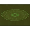 thumbnail image 1 of Ahgly Company Indoor Rectangle Patterned Black Bean Brown Area Rugs, 4' x 6', 1 of 6