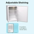 thumbnail image 5 of SnowLion 4.3 Cu Ft Compact Refrigerator, White, 5 of 5