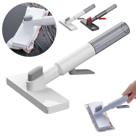 Cosmug Flat Mop Under $15 for Home Cleaning, Car Cleaning, Kitchen Floor, Bathroom Floor, Floor Cleaner