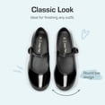 thumbnail image 3 of Zapatos Escolares Mary Jane para Niñas DREAM PAIRS Talla 6 Negro, 3 of 6