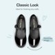 thumbnail image 3 of Zapatos Escolares Mary Jane para Niñas DREAM PAIRS Talla 6 Negro, 3 of 6
