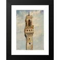 thumbnail image 2 of Cass Gilbert 11x14 Black Modern Framed Museum Art Print Titled - Tower of Palazzo Vecchio, Florence, Italy (1880), 2 of 5
