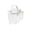 White, variant on Flip Top Food Storage Container Airtight Cheese Butter Garlic Box for Refrigerator, Kitchen Organizer for Scallions Ginger-Seasoning, Easter Gifts Fresh-Keeper, Clear