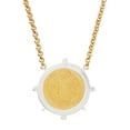 thumbnail image 2 of Christian Brands Saint Benedict Devotional Necklace, 18K Gold Plated Stainless Steel, Brass - Pack of 1, 2 of 5