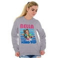thumbnail image 3 of XOMG POP Music Fan Bella Cartoon Women Plus Size Sweatshirt Brisco Brands 2X, 3 of 5