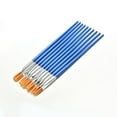 thumbnail image 5 of Yesbay 10Pcs Kids Detail Paint Brushes Nylon Blue Watercolor Drawing Painting Brushes,Paint Brush 1#,1#, 5 of 7