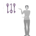 thumbnail image 2 of Antique Skeleton Keys Removable Home Wall Decal Stickers, 2 of 4