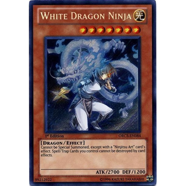 YuGiOh Order of Chaos White Dragon Ninja ORCSEN084