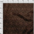 thumbnail image 3 of oneOone Cotton Poplin Brown Fabric Geometric Sewing Material Print Fabric By The Yard 56 Inch Wide, 3 of 5