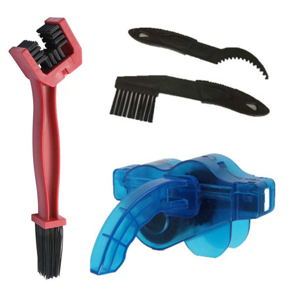 Bicycle Chain Cleaning Brush Cycling Chain Cleaner Gear Brush Scrubber Brush 1pc