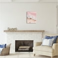 thumbnail image 2 of Stupell Industries Pink Sea Beach Shore Nature Photography Gallery Wrapped Canvas Print Wall Art, 16 x 20, 2 of 7