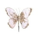 thumbnail image 2 of 1 pieza de decoración para árbol de Navidad con mariposas brillantes, accesorios con clips, flores de Navidad, decoración para bodas y festivales., 2 of 5