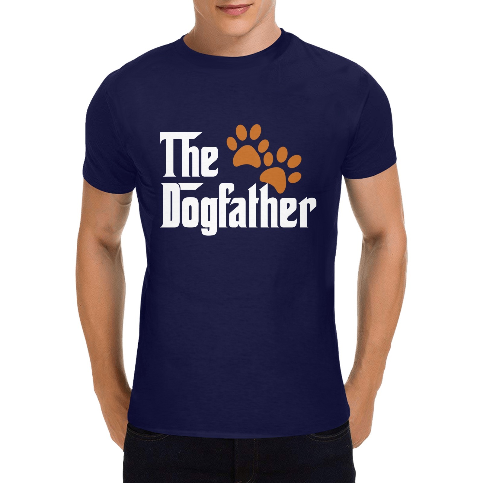 Funny Dog Dad CT shirt, The Dogfather CT shirt，Fathers Day GifCT