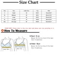 thumbnail image 2 of Red Sports Bra, Women's Plus Size Bra,Casual Sexy Lace Front Button Shaping Cup Shoulder Strap Underwire Bra Plus Size Extra-Elastic Wirefree, invisible Bandeau Bra with Support Christmas Gifts, 2 of 2