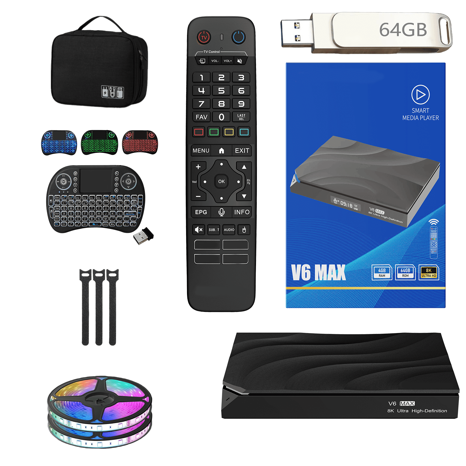 2026 VC6MAX New Version Home Theater Systerms with Voice Control ldeal for Home