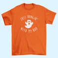 thumbnail image 5 of Halloween Just Hangin With My Boo Ghost Mens T Shirt, 5 of 5