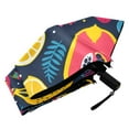 thumbnail image 6 of Fruit Pitaya Banana Strawberry Papaya Compact Sun Umbrella Windproof Travel Umbrellas for Rain Strong Portable UV Protection, 6 of 8