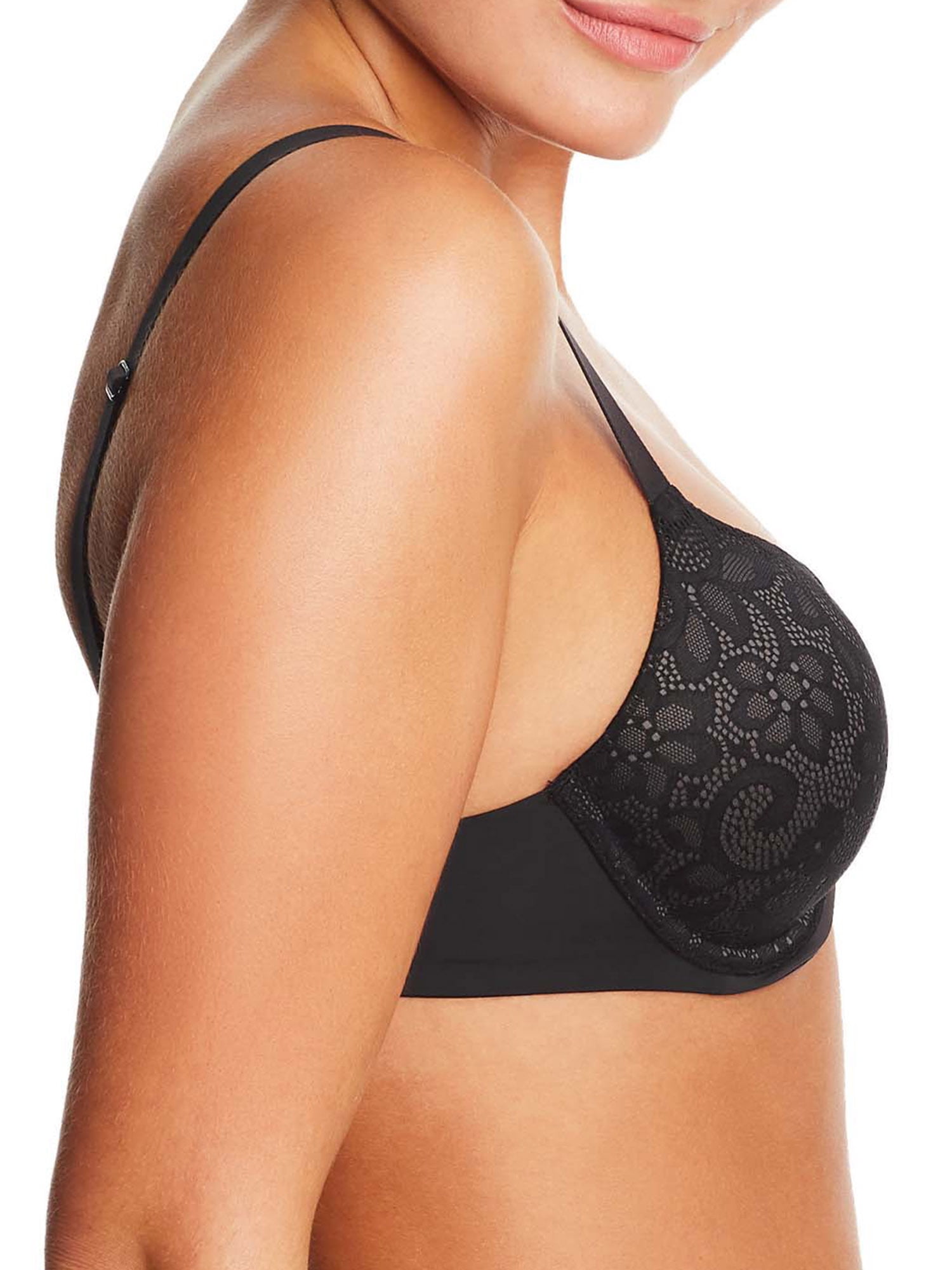 Maidenform One Fab Fit Everyday Modern Demi Underwire Bra Womens Convertible DM7543