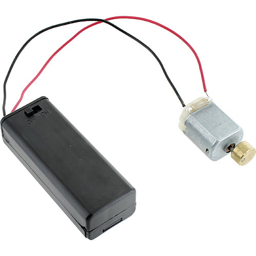 Vibration Dc Motor + Aa Battery Holder W/Switch - Walmart.Com