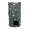 thumbnail image 6 of Compost Bin with Lid for Outdoor Use - Reusable Garden Compost Bags in Green or Black, 35x60cm and 45x80cm PE Waste Collection Container for Kitchen and Yard Scraps, 6 of 7