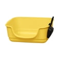 thumbnail image 3 of Caja de arena para gatos Strade Fareast Limited inodoro antisalpicaduras PP amarillo, 3 of 8