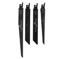 thumbnail image 1 of Reciprocating Saw Blade, 4Pcs Wide Application Quick Cutting Sabre Saws Blades  For Wood, 1 of 8